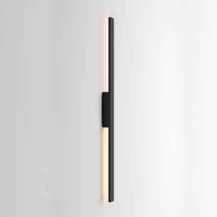 Ideal Lux - LED āra sienas gaismeklis LINEA LED/23W/230V CRI 90 144 cm IP54 melns