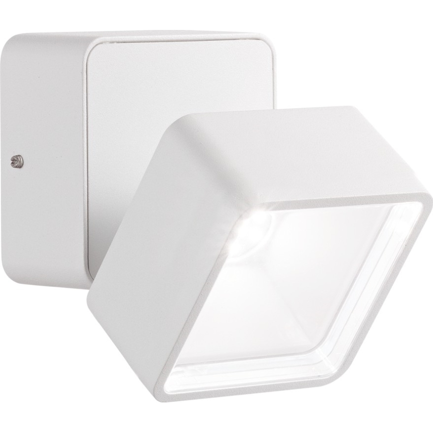 Ideal Lux - LED āra sienas gaismeklis OMEGA LED/7W/230V CRI 90 IP54 balts