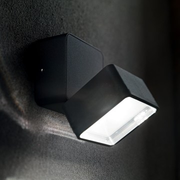 Ideal Lux - LED āra sienas gaismeklis OMEGA LED/7W/230V CRI 90 IP54 brūns