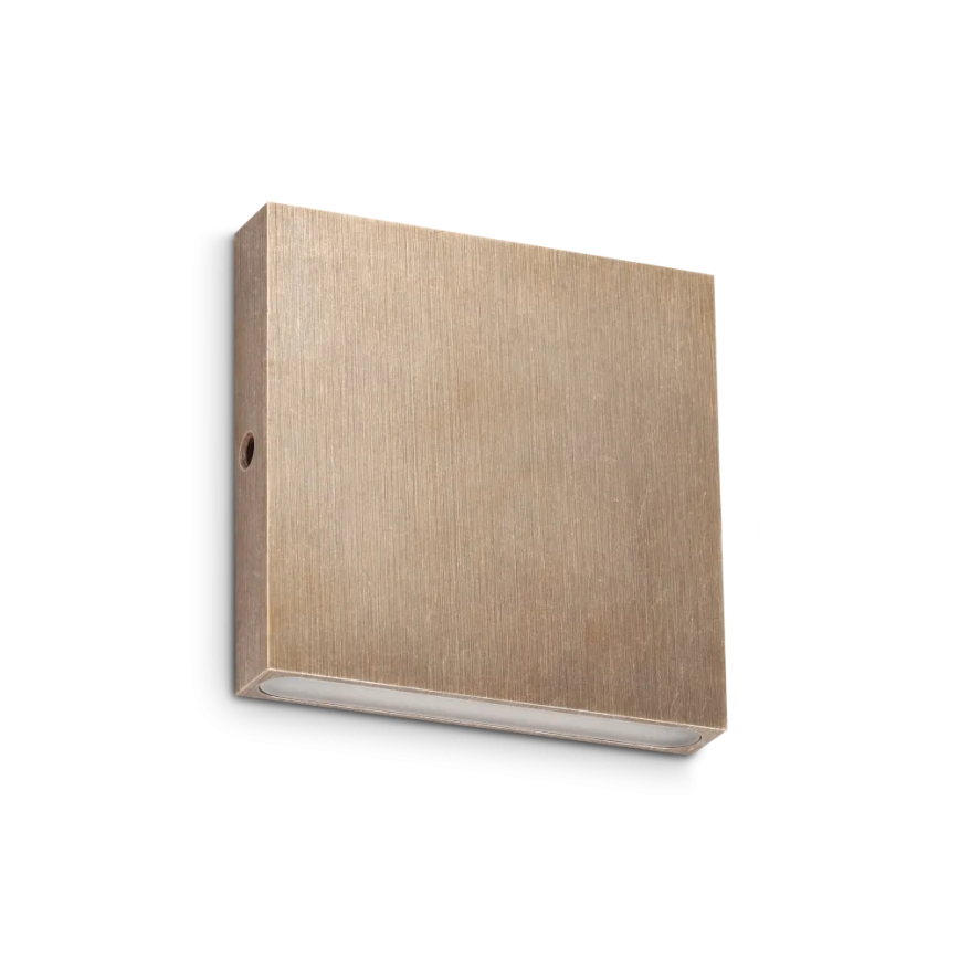 Ideal Lux - LED āra sienas gaismeklis POST-IT LED/3W/12V CRI 90 misiņš