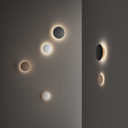 Ideal Lux - LED āra sienas gaismeklis PUNTO LED/9W/230V CRI 90 Ø 18 cm IP54 balts