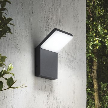 Ideal Lux - LED āra sienas gaismeklis STYLE LED/8,5W/230V 3000K CRI 90 IP54 melns