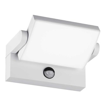 Ideal Lux - LED Āra sienas lampa ar sensoru SWIPE LED/21W/230V CRI 90 IP54 balta