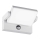 Ideal Lux - LED Āra sienas lampa ar sensoru SWIPE LED/21W/230V CRI 90 IP54 balta