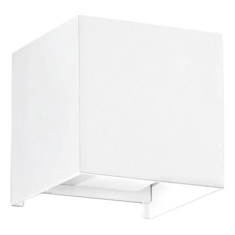 Ideal Lux - LED Āra sienas lampa ATOM LED/12W/230V CRI 90 IP54 balta