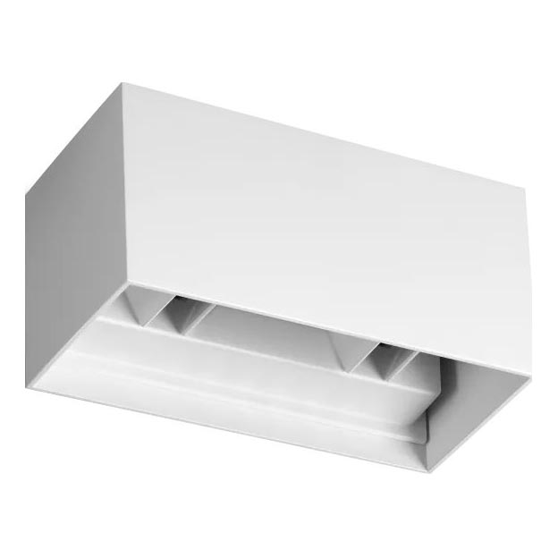 Ideal Lux - LED Āra sienas lampa ATOM LED/25W/230V CRI 90 IP54 balta