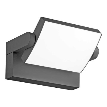 Ideal Lux - LED Āra sienas lampa SWIPE LED/21W/230V CRI 90 IP54 antracīta