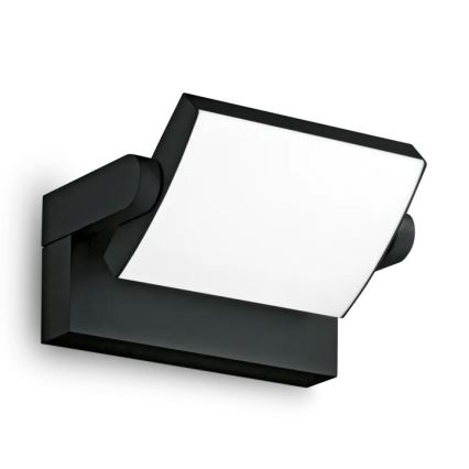 Ideal Lux - LED Āra sienas lampa SWIPE LED/21W/230V CRI 90 IP54 melna