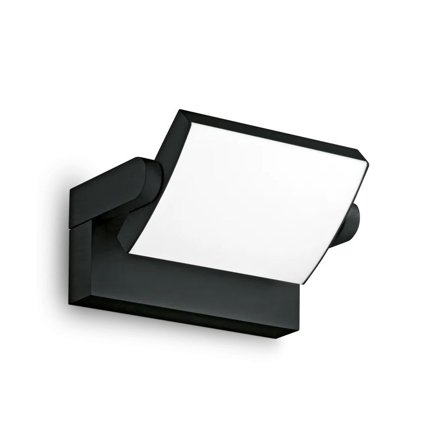 Ideal Lux - LED Āra sienas lampa SWIPE LED/21W/230V CRI 90 IP54 melna