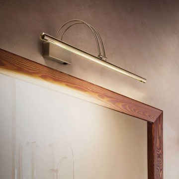 Ideal Lux - LED Attēla lampa BOW LED/4,6W/230V 46 cm CRI 90 zelta