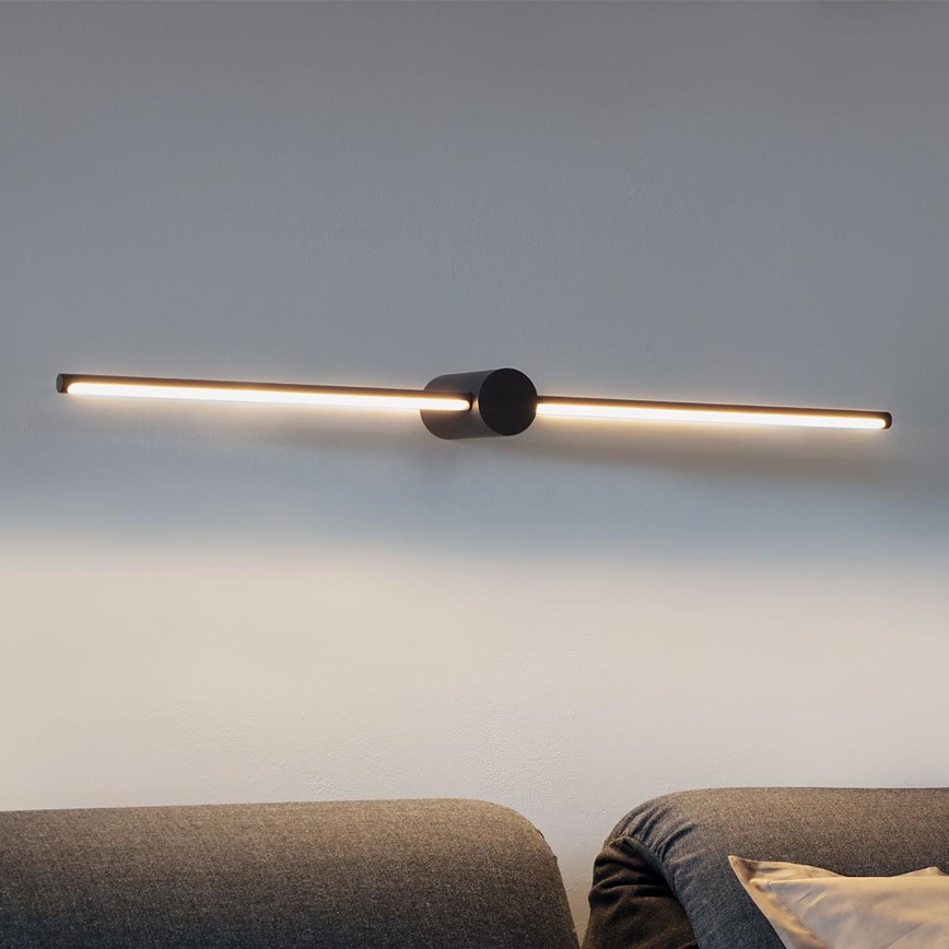 Ideal Lux - LED Attēla lampa FILO LED/12,5W/230V melna