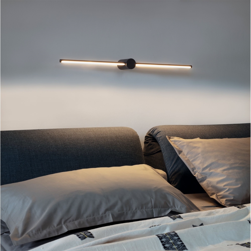 Ideal Lux - LED Attēla lampa FILO LED/12,5W/230V melna