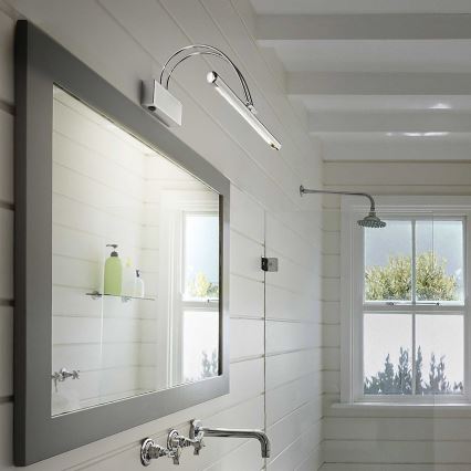 Ideal Lux - LED Attēla lampa MIRROR LED/4,62W/230V spīdīgi hromēts