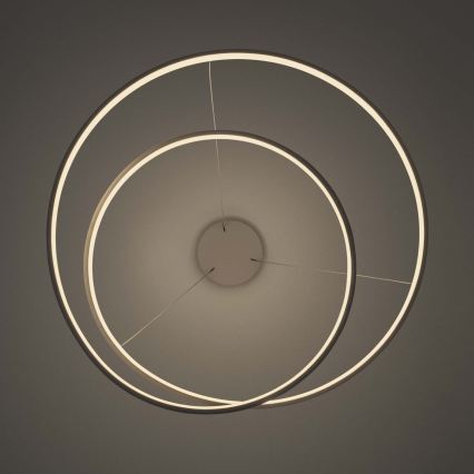 Ideal Lux - LED dimmējama lustra uz troses OZ LED/48W/230V pr. 60 cm CRI 90 balta