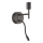Ideal Lux - LED Elastīga lampa ar stiprinājumu KOMPLEKTS UP 1xE27/42W + LED/3W/230V CRI 90 USB melna