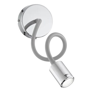 Ideal Lux - LED elastīgā lampiņa FOCUS LED/4W/230V CRI 90 spīdīgs hroms