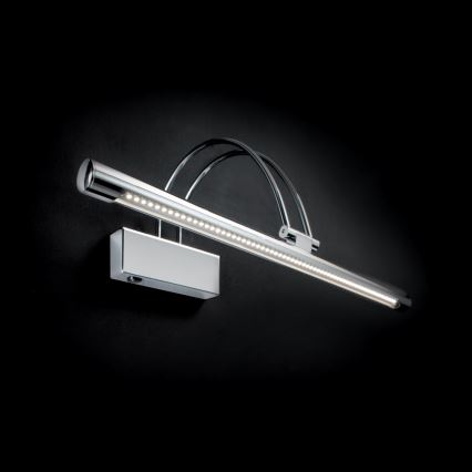 Ideal Lux - LED gaismeklis gleznām BOW LED/8W/230V spīdīgs hroms