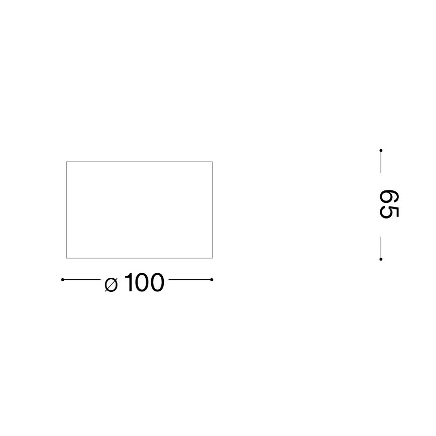 Ideal Lux - LED gaismeklis SPIKE 1xGX53/9W/230V Ø10 cm miedzains
