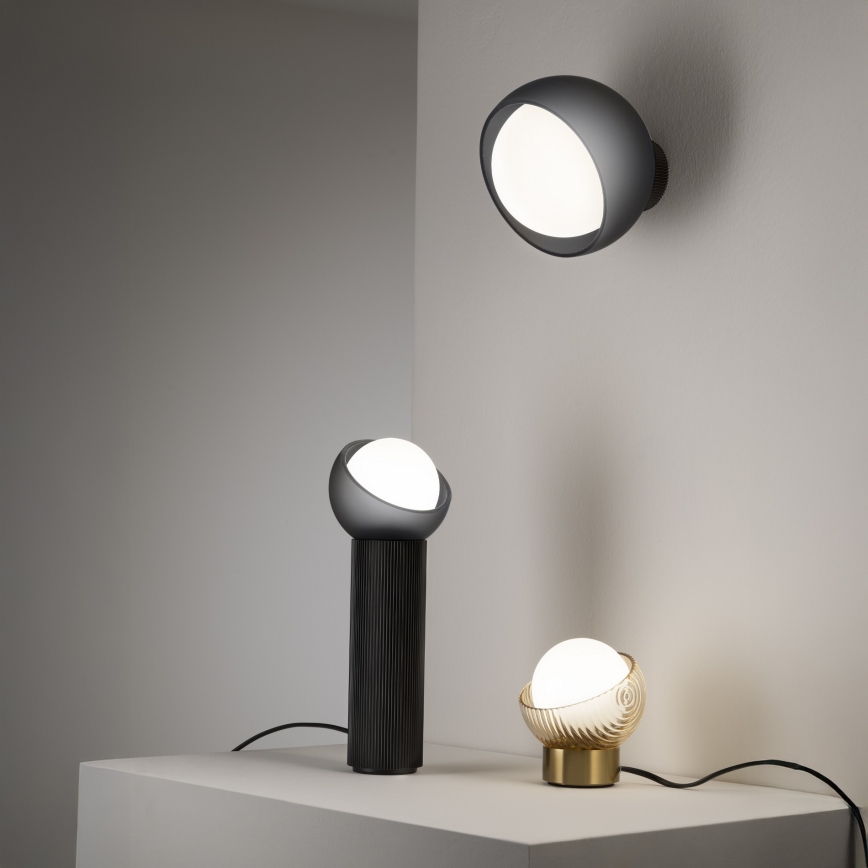 Ideal Lux - LED galda lampa BLOOM 1xG9/3W/230V zelta/dūmakaina bēša