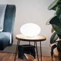 Ideal Lux - LED Galda lampa CANDY 1xG9/3W/230V d. 25 cm balta