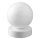 Ideal Lux - LED Galda lampa CARTA 1xG9/3W/230V d. 10 cm balta
