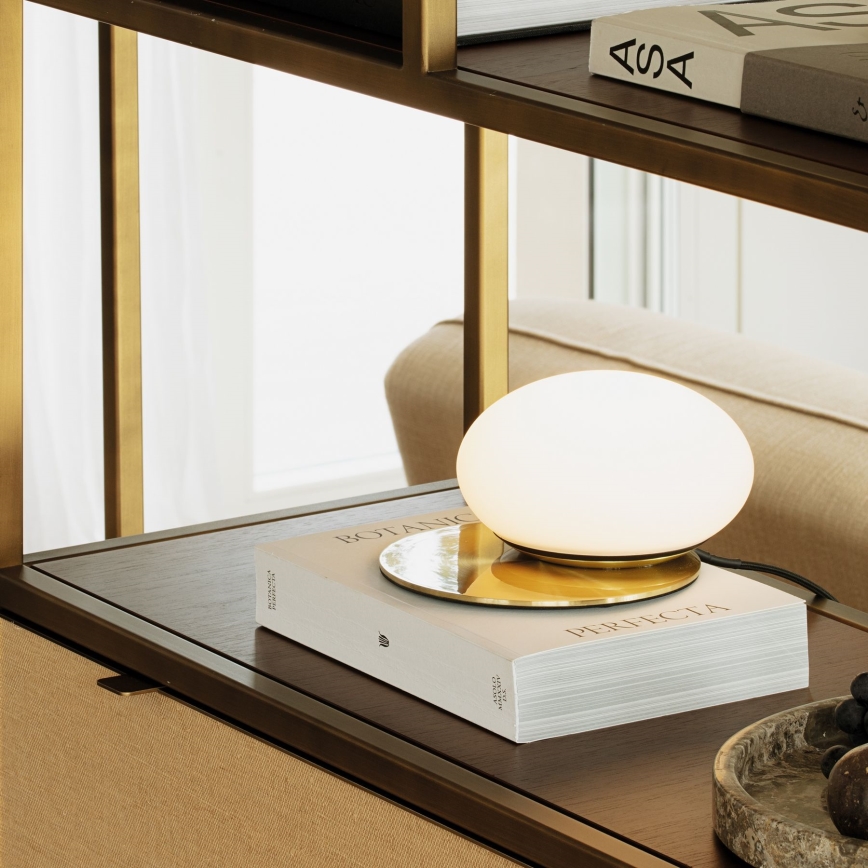 Ideal Lux - LED Galda lampa NINFEA 1xGX53/9W/230V zelta