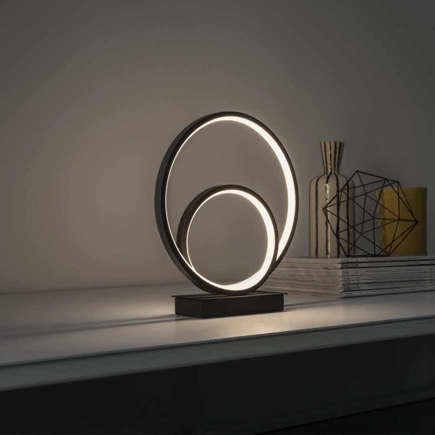 Ideal Lux - LED Galda lampa OZ LED/22W/230V CRI 90 melna