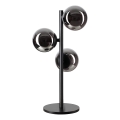 Ideal Lux - LED galda lampa PERLAGE 3xG9/3W/230V melna/dūmakaina