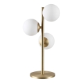 Ideal Lux - LED galda lampa PERLAGE 3xG9/3W/230V zelta/balta