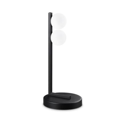 Ideal Lux - LED Galda lampa PING PONG 2xLED/3W/230V CRI 90 melna