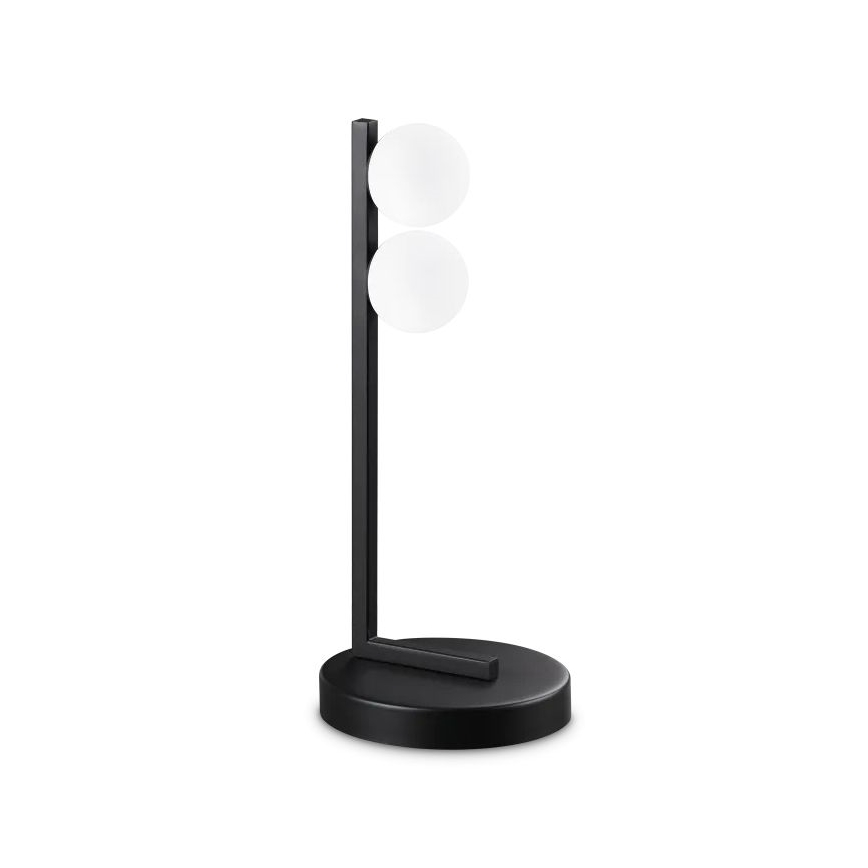 Ideal Lux - LED Galda lampa PING PONG 2xLED/3W/230V CRI 90 melna