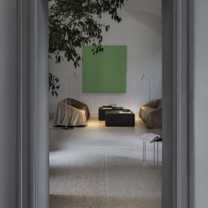 Ideal Lux - LED grīdas lampa DIESIS LED/4,5W/230V CRI 95 matēts hroms