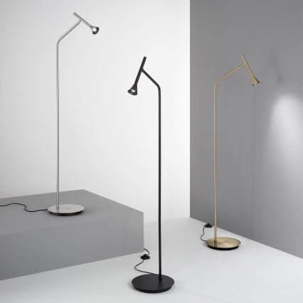 Ideal Lux - LED grīdas lampa DIESIS LED/4,5W/230V CRI 95 matēts hroms