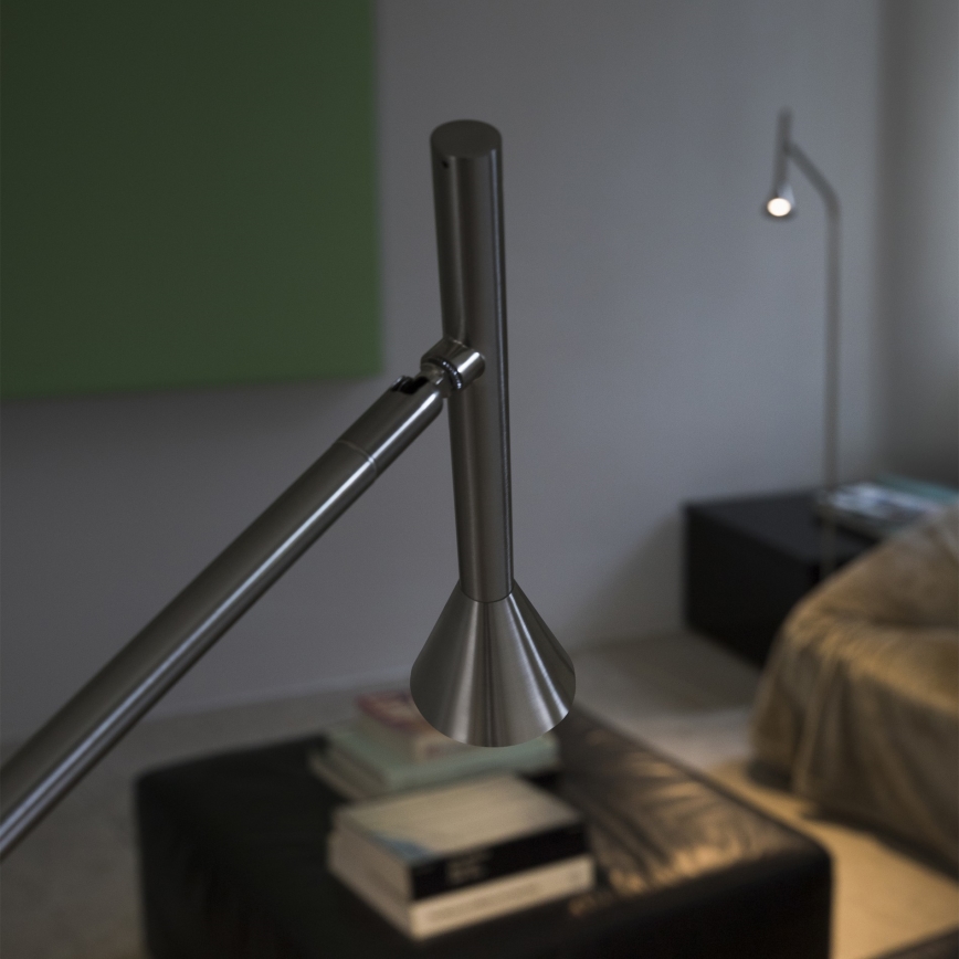 Ideal Lux - LED grīdas lampa DIESIS LED/4,5W/230V CRI 95 matēts hroms