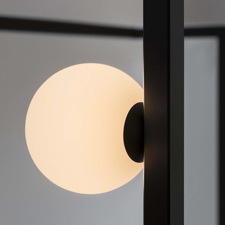 Ideal Lux - LED Grīdas stāvlampa BIRDS 5xG9/3W/230V melna/zelta