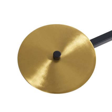 Ideal Lux - LED Grīdas stāvlampa BIRDS 5xG9/3W/230V melna/zelta
