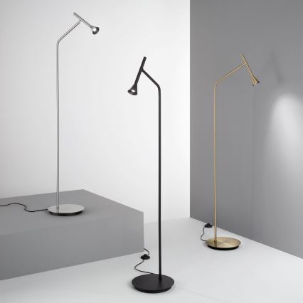 Ideal Lux - LED Grīdas stāvlampa DIESIS LED/4,5W/230V CRI 95 melna