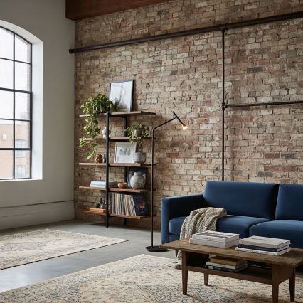 Ideal Lux - LED Grīdas stāvlampa DIESIS LED/4,5W/230V CRI 95 melna