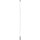 Ideal Lux - LED Grīdas stāvlampa FILO LED/14W/230V 2700K CRI 90 balta
