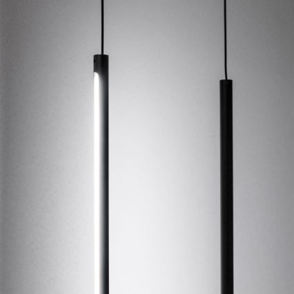 Ideal Lux - LED Grīdas stāvlampa FILO LED/14W/230V 2700K CRI 90 melna