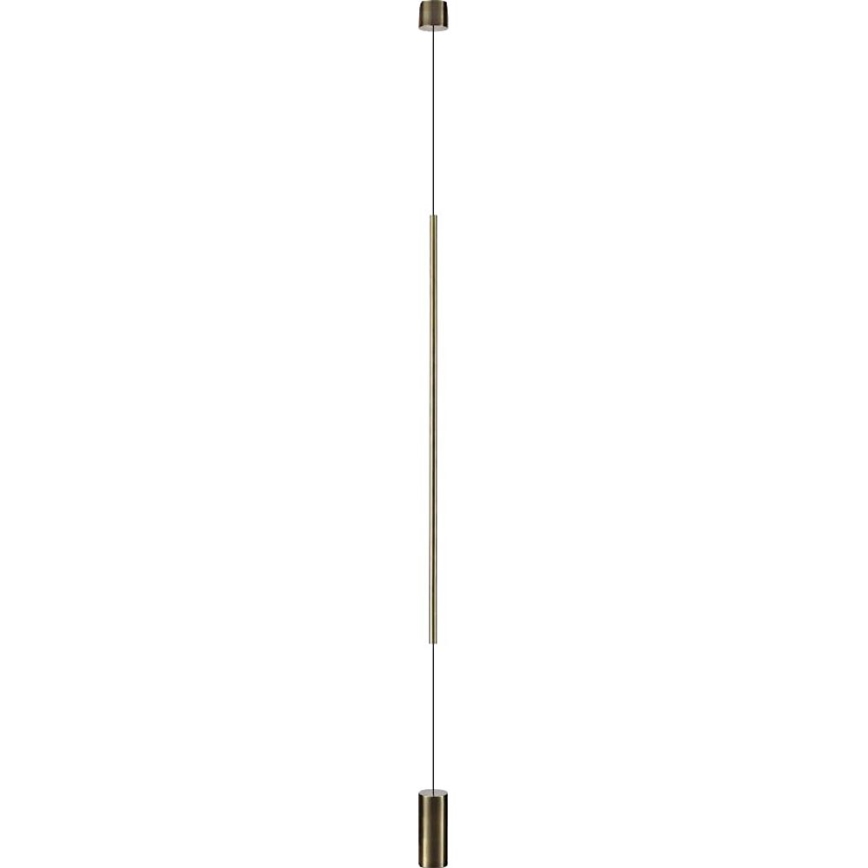 Ideal Lux - LED Grīdas stāvlampa FILO LED/14W/230V 2700K CRI 90 misiņš
