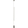 Ideal Lux - LED Grīdas stāvlampa FILO LED/14W/230V 2700K CRI 90 misiņš