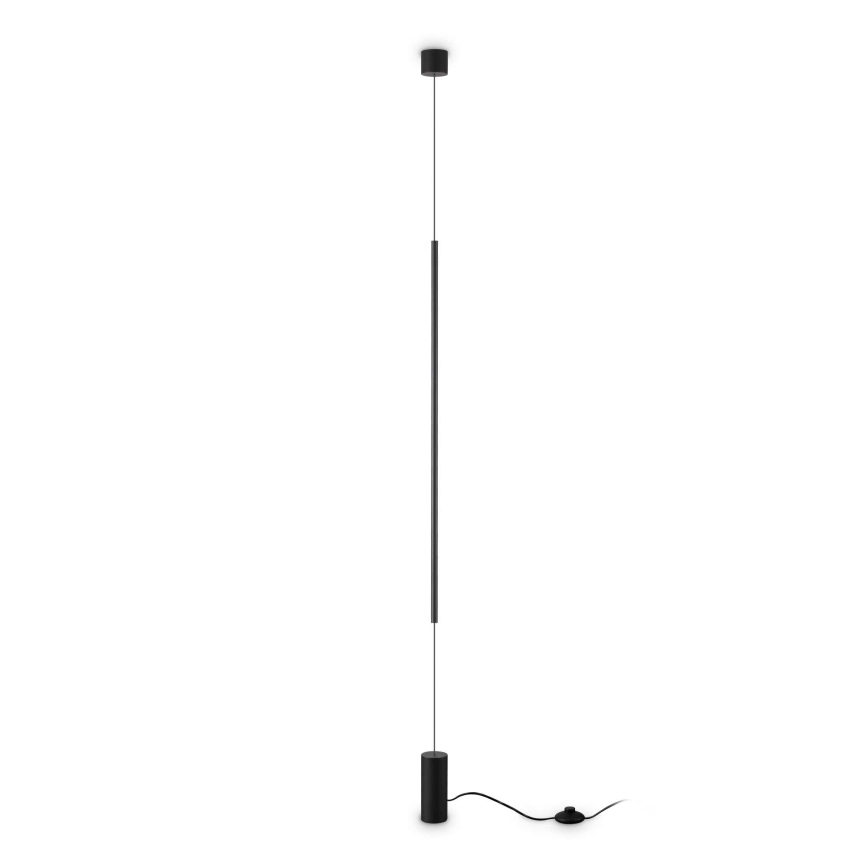 Ideal Lux - LED Grīdas stāvlampa FILO LED/14W/230V 3000K CRI 90 melna