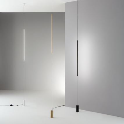 Ideal Lux - LED Grīdas stāvlampa FILO LED/14W/230V 3000K CRI 90 melna