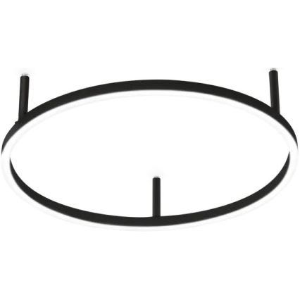 Ideal Lux - ORACLE SLIM LED griestu gaismeklis, 29W/230V, 2700K, CRI 90, diametrs 50 cm, melns