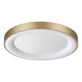 Ideal Lux - LED griestu gaismeklis PLANET LED/25W/230V CRI 90 Ø 50 cm misiņš