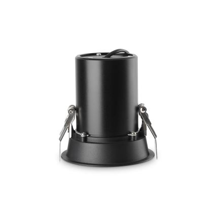 Ideal Lux - griestu iebūvējamais LED spotgaismeklis NOVA LED/12W/230V 3000K CRI 90 Ø 10 cm melns