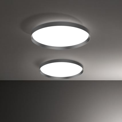 Ideal Lux - LED Griestu lampa FLY LED/26W/230V 2700K d. 45 cm CRI 90 IP40 melna
