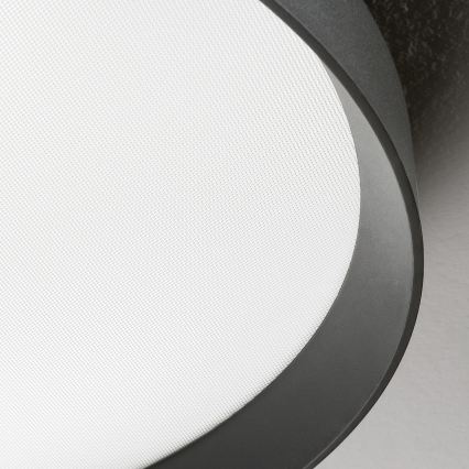 Ideal Lux - LED Griestu lampa FLY LED/26W/230V 2700K d. 45 cm CRI 90 IP40 melna