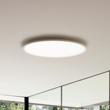Ideal Lux - LED Griestu lampa FLY LED/68W/230V 3000K d. 90 cm CRI 90 IP40 balta